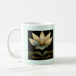 Buddha-citat om opinionerna GULD Lotus Kaffemugg