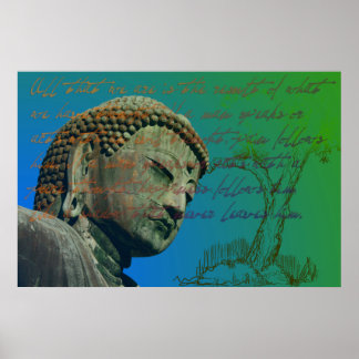 Buddha-citat Poster
