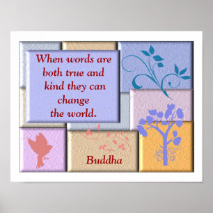 Buddha-citat - Poster Art