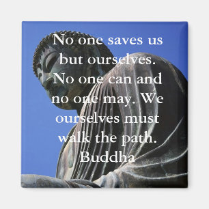 Buddha citationsteckenmagnet 3 magnet