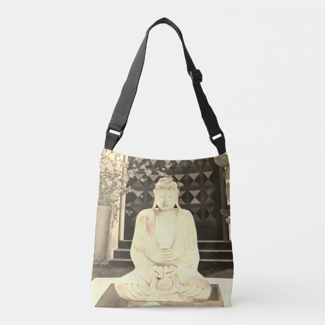 Buddha Crossbody Bag Axelväska (Framsida)