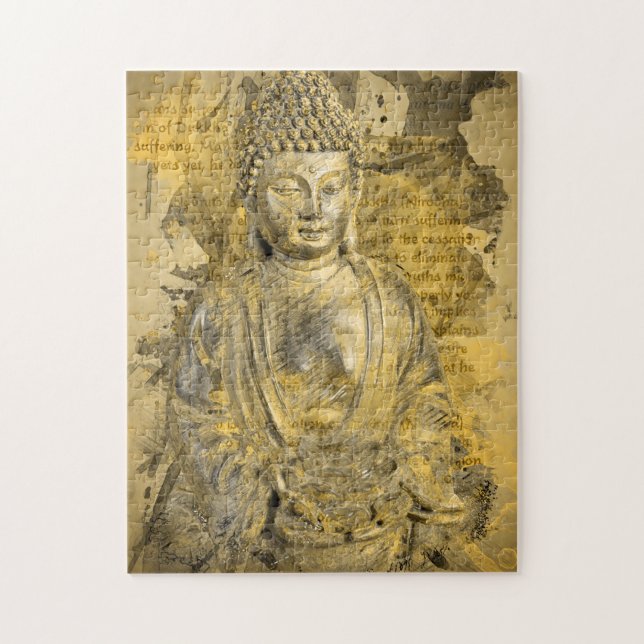 Buddha de nobla sanningarna pussel (Vertikal)