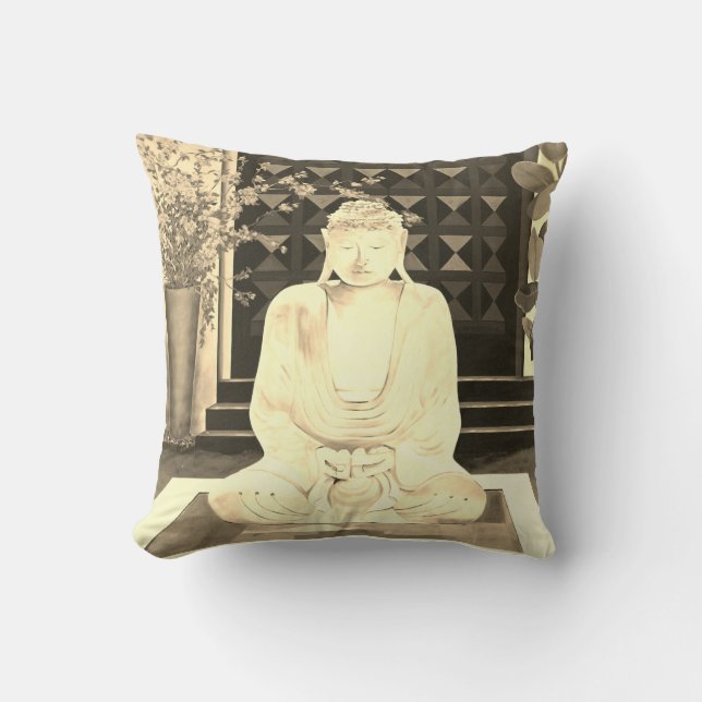Buddha Dekorativ kudde (Framsida)