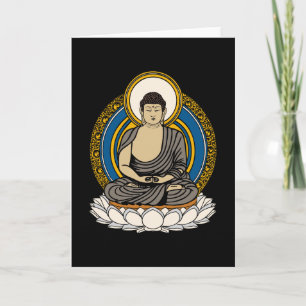 Buddha Dhyana Mudra Kort