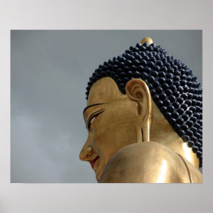 Buddha Dordenma staty Poster