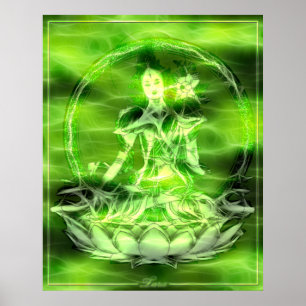 Buddha energi 5 Tara Poster