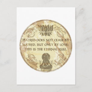 Buddha Evig Regel Vykort