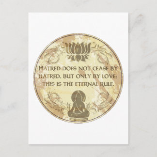 Buddha Evig Regel Vykort