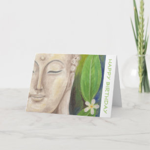 Buddha Flower-födelsedagskort Kort