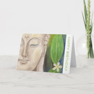 Buddha Flower-födelsedagskort Kort