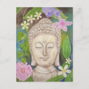 Buddha Flower-vykort Vykort
