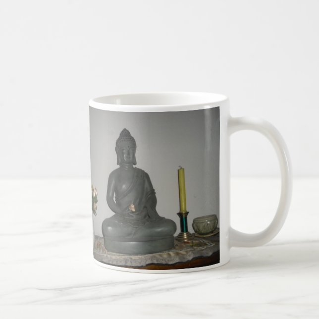Buddha förändrar muggen kaffemugg (Höger)
