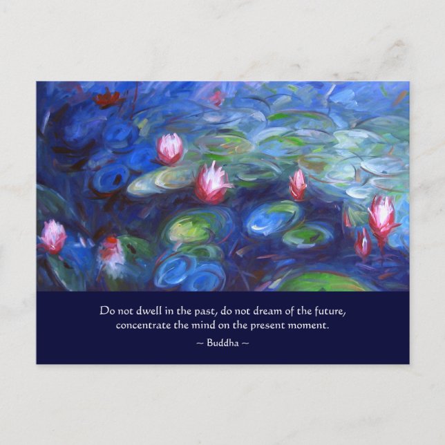 Buddha: Förstå inte tidigare Vykort (Framsida)