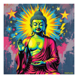 BUDDHA FOTOTRYCK