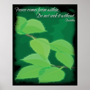 Buddha-fredsofferten Poster