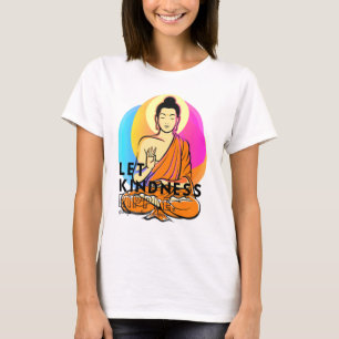 Buddha Gautama Loving Kindness Ripple Mindfulness T Shirt