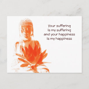 Buddha Gautama-offertkort Vykort