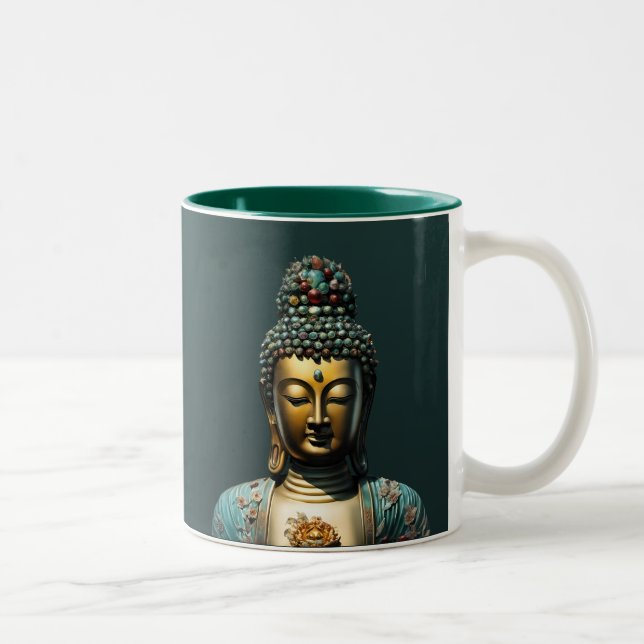 Buddha Guanyin #69 - Buddhist Shaman Mugg (Höger)