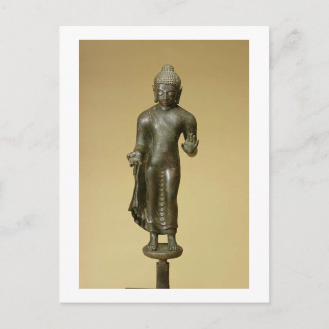 Buddha, Gupta, Phopnar (brons) Vykort (Framsida)