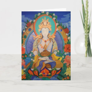 Buddha hälsningkort för något tillfälle tack kort