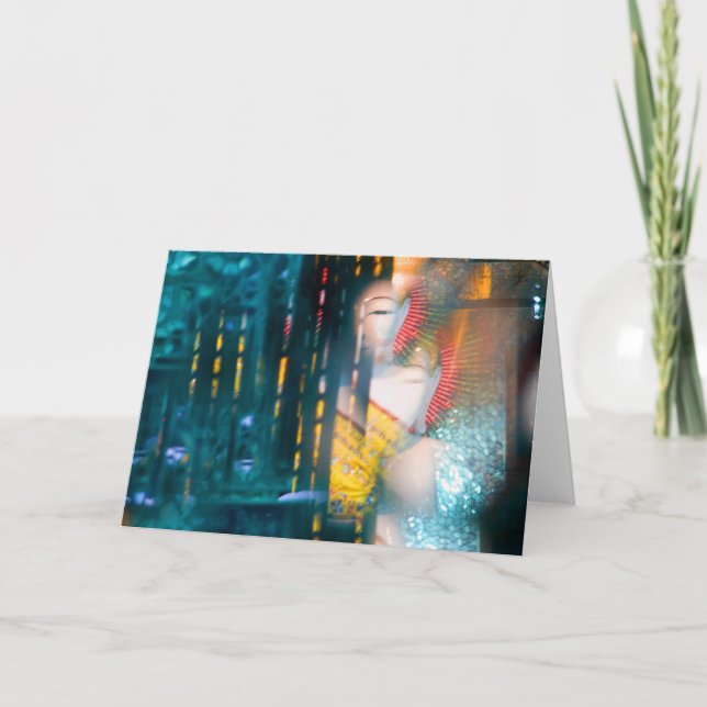 Buddha •, Hälsningkort Kort (Framsida)