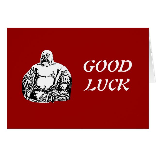 buddha hälsningskort (Framsidan Horizontal)