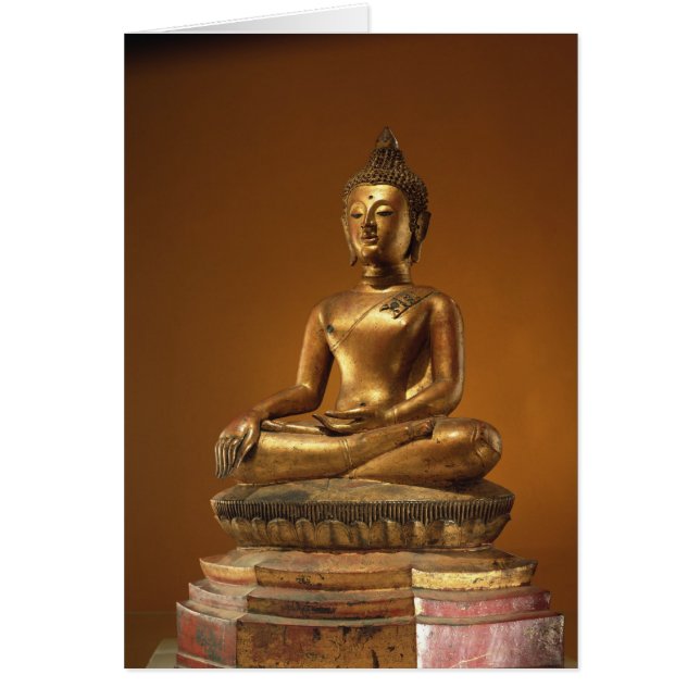 Buddha Hälsningskort (Framsidan)