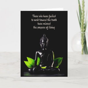 Buddha-hälsningskort 1 för anpassade kort