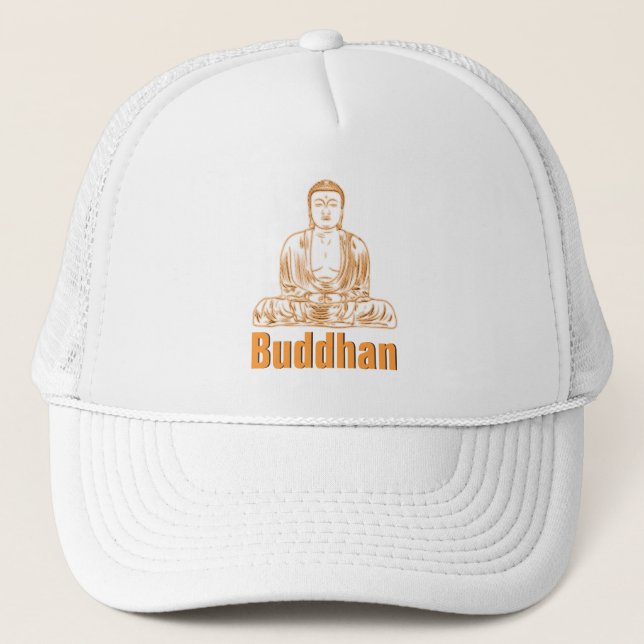 Buddha Hat Truckerkeps (Framsida)