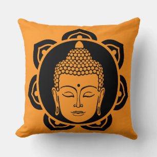 Buddha Head Meditation Kudde