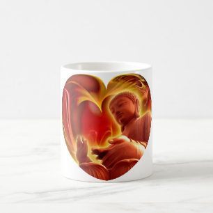 BUDDHA Heart Kaffemugg