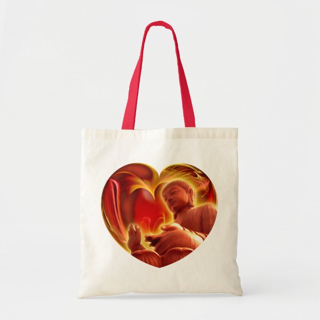 BUDDHA Heart Tygkasse (Framsidan)