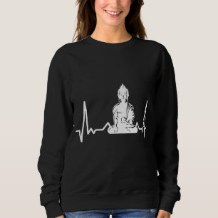 Buddha Heartslag Meditate Buddhism T Shirt