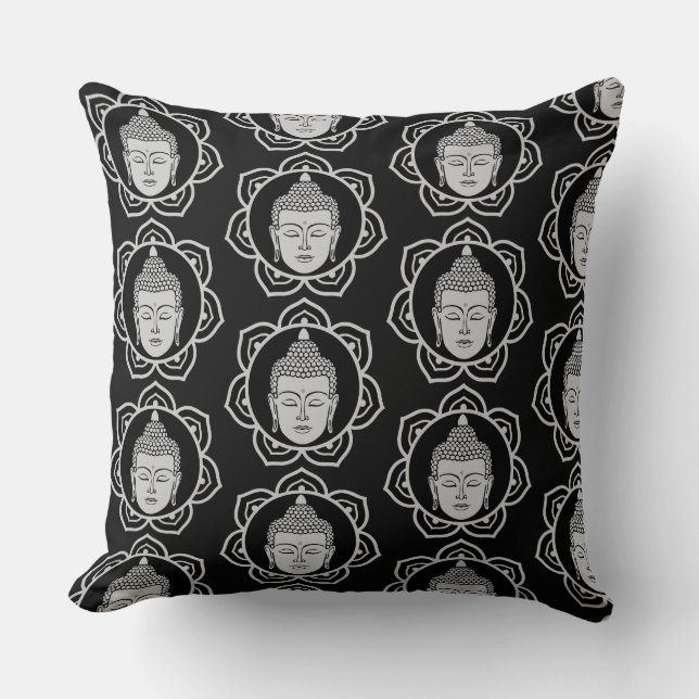Buddha hem och boende kudde (Framsida)
