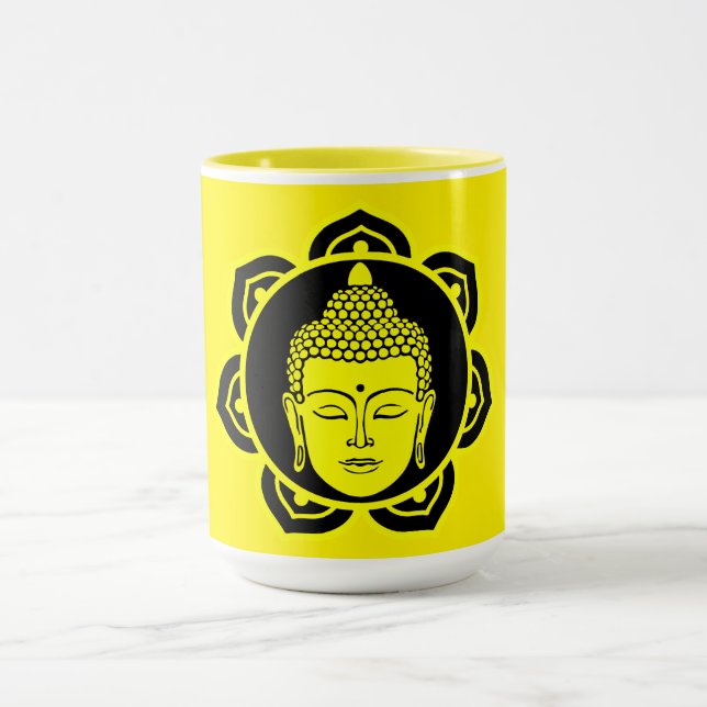 Buddha hem och boende mugg (Center)