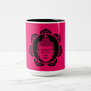 Buddha hem och boende Två-Tonad mugg