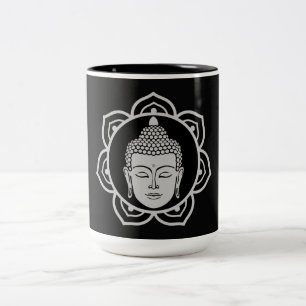 Buddha hem och boende Två-Tonad mugg