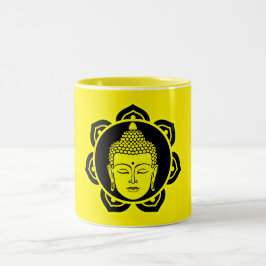 Buddha hem och boende Två-Tonad mugg