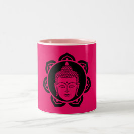 Buddha hem och boende Två-Tonad mugg