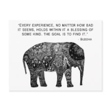 Buddha Henna Visdom Elefant