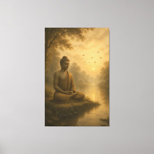 Buddha Herren Canvastryck