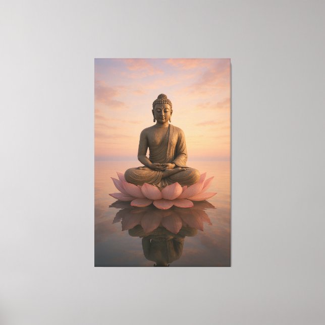 Buddha Herren Canvastryck (Framsida)