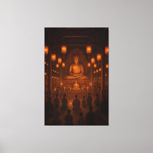 Buddha Herren Canvastryck
