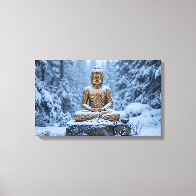 Buddha Herren Canvastryck (Framsida)
