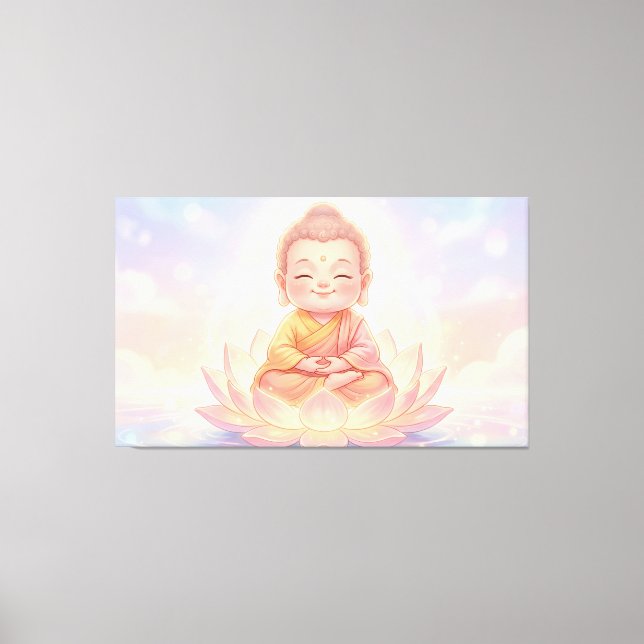 Buddha Herren Canvastryck (Framsida)