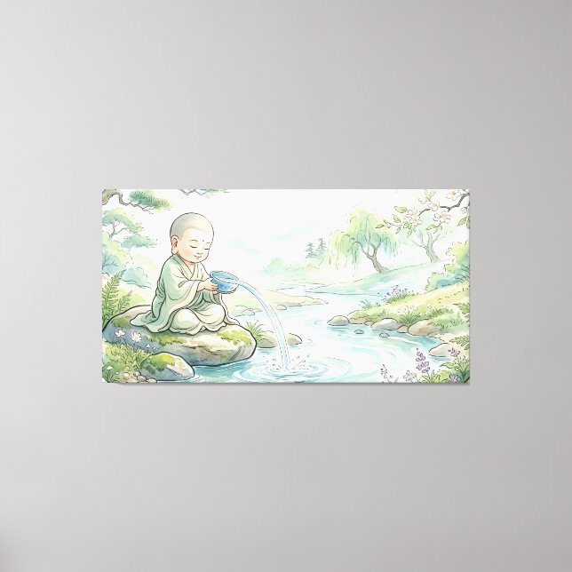 Buddha Herren Canvastryck (Framsida)