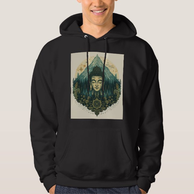 Buddha Hoodie (Framsida)