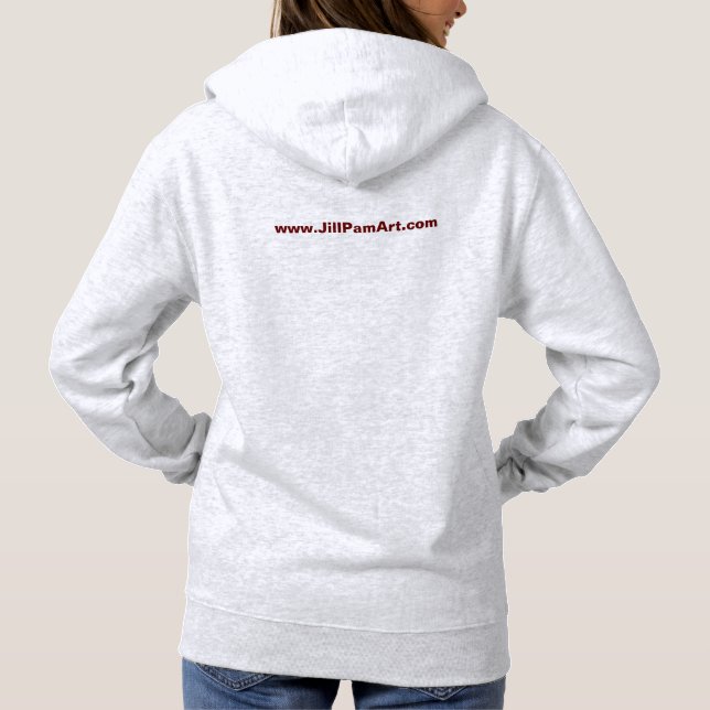 Buddha Hoodie T Shirt (Baksida)