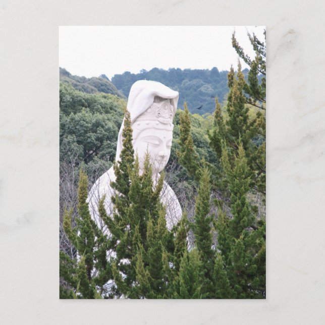 Buddha i bergen vykort (Framsida)