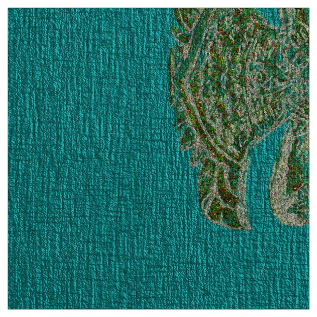 buddha i blått tyg (Provkarta)